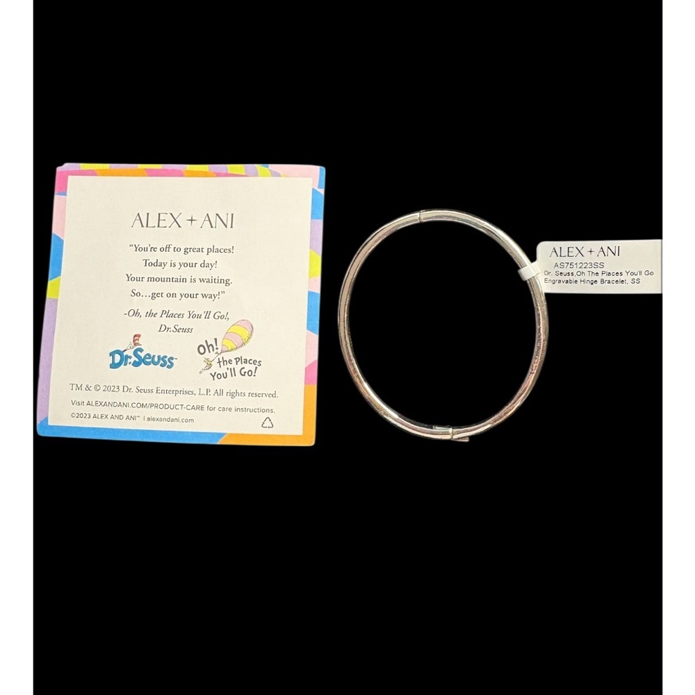Alex and Ani Silver Bangle - Picture 2 of 4